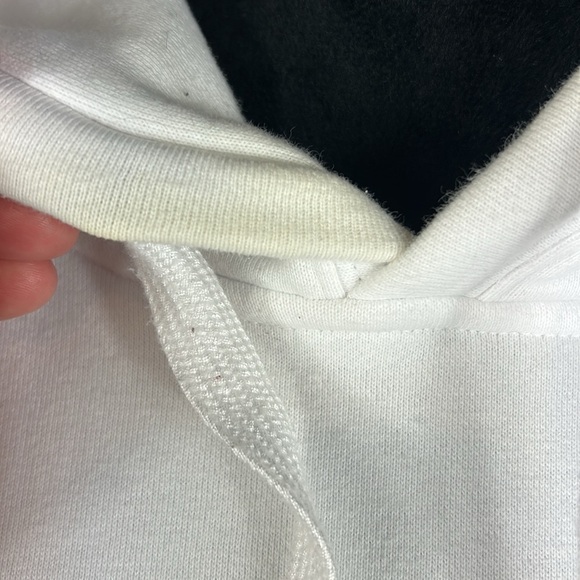 Athleta Rose Lace Tunic White Hoodie - Picture 7 of 11